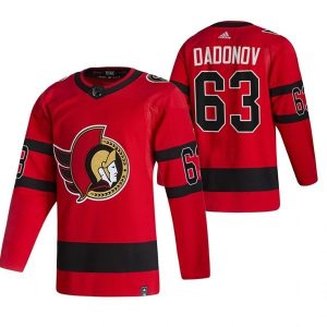 Ottawa Senators Trikot Evgenii Dadonov 63 2022 Reverse Retro Rot Authentic